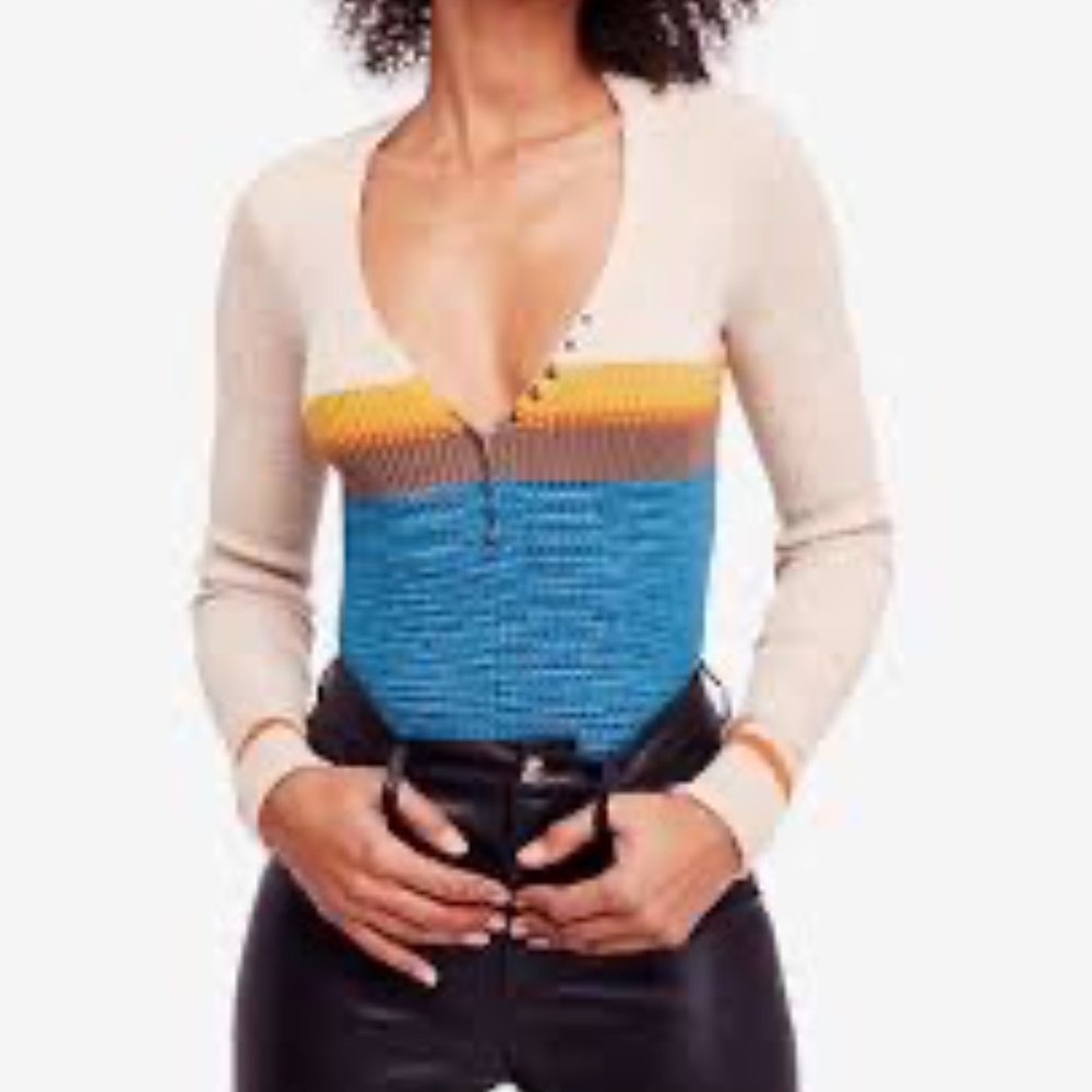 Free people xs long sleeve top